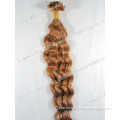 100 S 20" Deep Bodywavy HUMAN HAIR EXTENSIONS  12 light brown,50g HA24